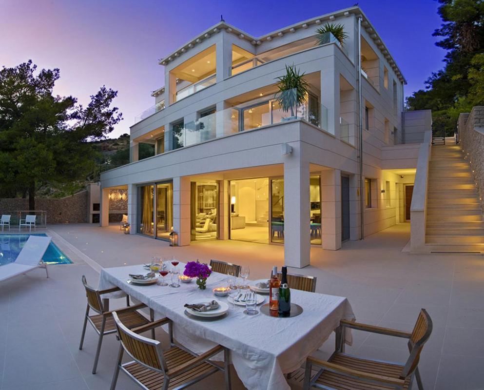 Luxury Seafront Villa My Dream With Private Pool, Jacuzzi And Staff At The Beach On Brac Island - Sumartin Selca  Exterior photo